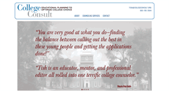 Desktop Screenshot of collegeconsult.org